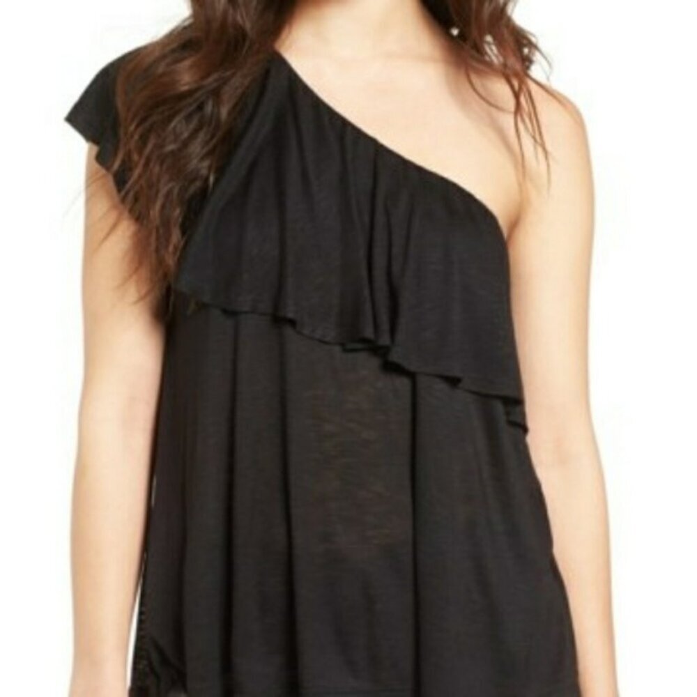 NWT Ten Sixty Sherman ruffled top women's size Small